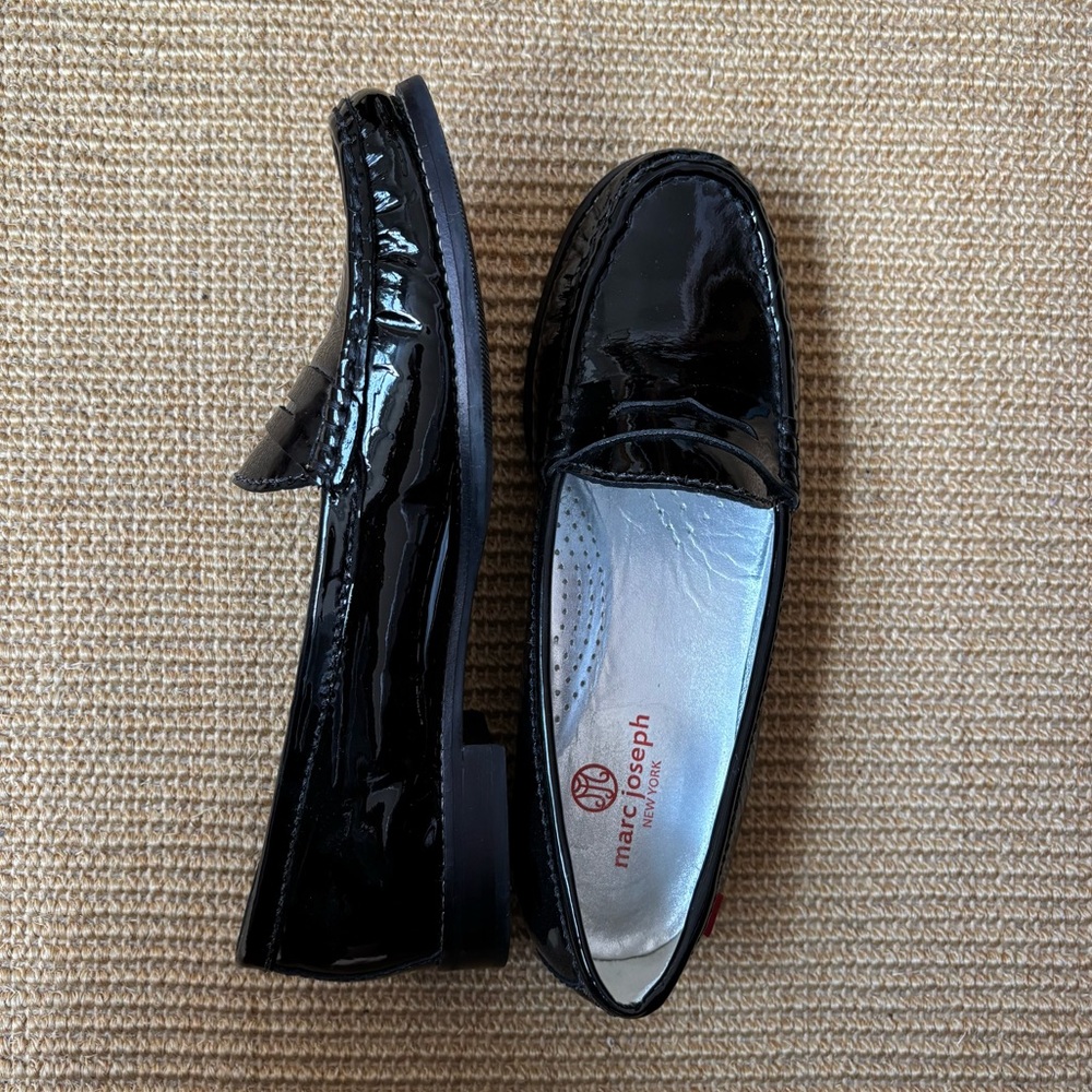 Patent leather loafers US6.5 Marc Joseph New York